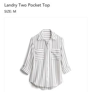 Blu Pepper Landry Two Pocket Top